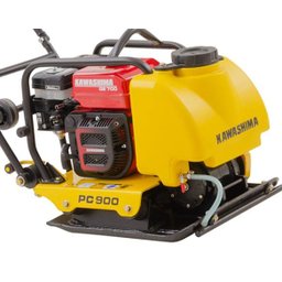 Placa Vibratoria Compactadora Kws-Pc900 com Motor Ge700-O com Tanque Água Kawashima - 2