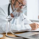 Ver imagem 7 de Lupa de Pescoço Leitura Aumento 5x Haste Flexivel Maos Livres Apoio Mesa Trabalho Idoso Baixa Visao 