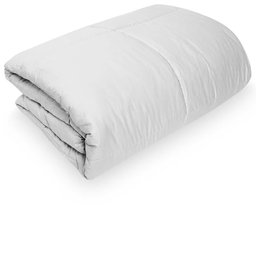 Edredom King 300 Fios Satinée Liso - Kacyumara Branco - 2