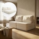 Ver imagem 1 de Sofá Cama 3 Lugares na Caixa 180 cm Versa Bouclê B05 - D'Rossi