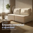 Ver imagem 6 de Sofá Cama 3 Lugares na Caixa 180 cm Versa Bouclê B05 - D'Rossi