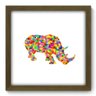 Quadro Decorativo - Rinoceronte - 287qdsm - 1