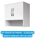 Ver imagem 2 de Armário Suspenso - Com Nicho (Cozinhas Compactas)