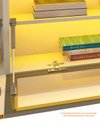 Ver imagem 5 de Rack Nicho Suspenso Led Reflecta 3 Porta Matiz 2170 Madeira