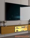 Ver mais imagens de Rack Nicho Suspenso Led Reflecta 3 Porta Matiz 2170 Madeira