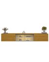 Ver imagem 4 de Rack Nicho Suspenso Led Reflecta 3 Porta Matiz 2170 Madeira