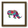Quadro Decorativo - Rinoceronte - 288qdsm - 1
