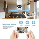 Ver imagem 5 de Câmera de Segurança Inteligente IP Wifi Acompanha Movimento