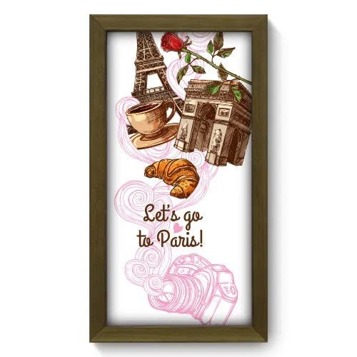 Quadro Decorativo - Paris - 092qdmm - 1
