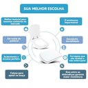 Ver imagem 4 de Assento Sanitário Tampa de Vaso Branco Resina Poliester Bali para Bacia Incepa