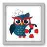 Quadro Decorativo - Coruja Marinheira - 058qdbb - 1
