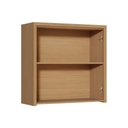 Ver imagem 4 de Armário Aéreo P/ Cozinha Condessa C/ 2 Portas 80cm Carvalho/cinza - Nesher
