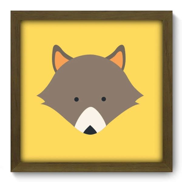 Quadro Decorativo - Coiote - 091qdim - 1
