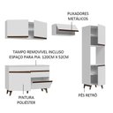 Ver imagem 6 de Armário De Cozinha Completa 250Cm Branco