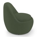 Ver imagem 4 de Poltrona Orgânica Living Memphis Fixa Bouclê Verde Musgo - Abmaza