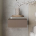 Ver imagem 1 de Mesa de Cabeceira Suspensa Planejada 100% MDF Orion CabeCasa MadeiraOriginals Marrom