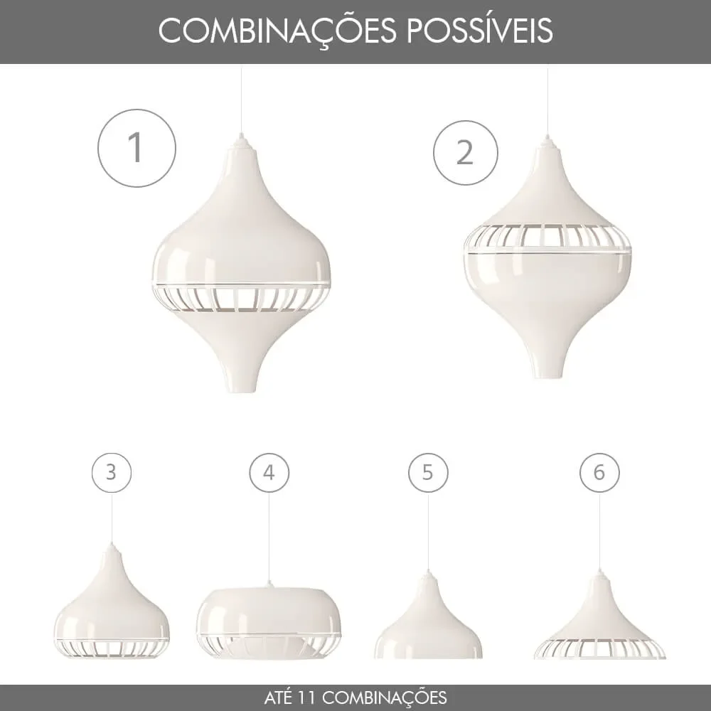Luminária Pendente Combine-spirit - 4