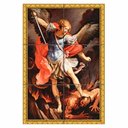 Ver imagem 1 de Quadro São Miguel Arcanjo com Lança 60x40 em Azulejos