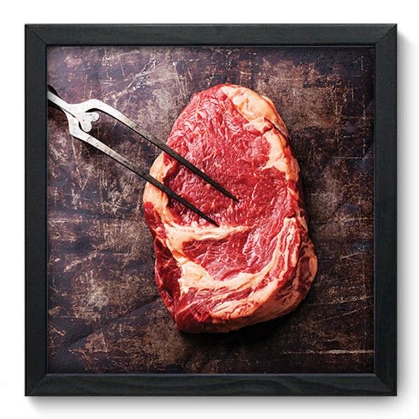 Quadro Decorativo - Churrasco - 163qdcp - 1