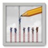 Quadro Decorativo - Escada - 324qddb - 1