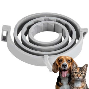 Coleira Anti Pulga Cao Cachorro Kit 3uni Gato Pet Canino Felino Proteçao Resistente Carrapato Leishm