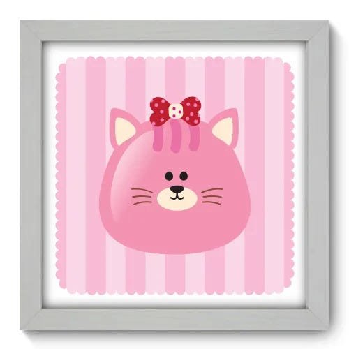Quadro Decorativo - Gato - 023qdbb - 1