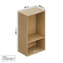 Ver imagem 4 de Módulo 70x120 2 Portas Frame CabeCasa MadeiraOriginals