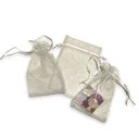 Ver imagem 1 de Saco Embalagem Organza Branco 15x20cm 30 Unds - Bazar Organza, Saco Organza, Embalagem Organza, Saqu
