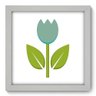 Quadro Decorativo - Flor Verde - 014qdbb - 1