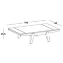 Ver imagem 2 de Mesa de Centro Imperial Maxima
