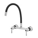 Ver imagem 1 de Torneira Cozinha Misturador Gourmet Preto Flexível Parede