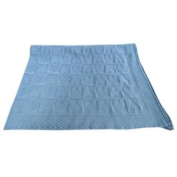 Manta Bebê de Tricô Tricot Saída de Maternidade Quentinha - 1