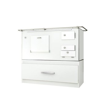 Caixa de Lenha Embutida Cl N2 Branco - Completa Móveis