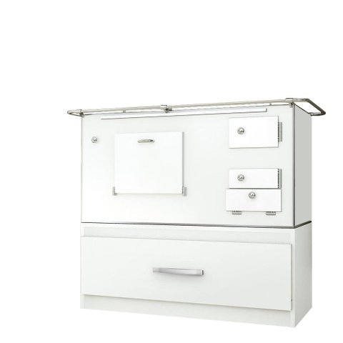 Caixa de Lenha Embutida Cl N2 Branco - Completa Móveis