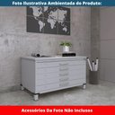 Ver imagem 5 de Mapoteca 5 Gavetas Pandin 120cm (larg) Inmetro Tampo Mdp Cinza