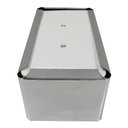 Ver imagem 3 de 20 Un. Porta Guardanapo Aço Inox Bares e Restaurantes Nome do Desenho:deitado;cor:inox