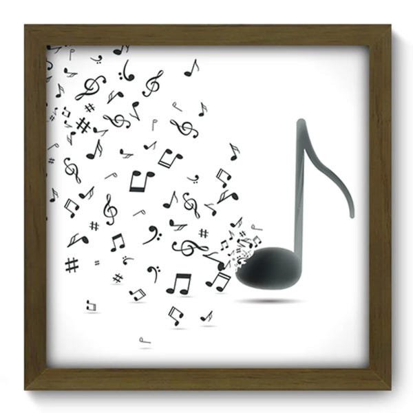 Quadro Decorativo - Notas Musicais - 091qdgm - 1