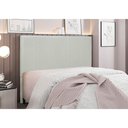 Ver imagem 3 de Cabeceira Cama Box Solteiro 90 Cm Arizona Veludo S04 - D'Rossi Cor Prata