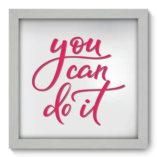 Quadro Decorativo - Frase - 243qdrb - 1