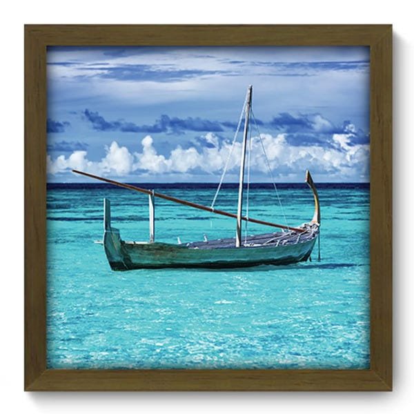 Quadro Decorativo - Barco - 034qdkm - 1