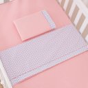 Ver imagem 6 de jogo de lençol bebe berço americano com fronha e lençol de cima 3 pçs estampados