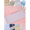 Ver imagem 1 de jogo de lençol bebe berço americano com fronha e lençol de cima 3 pçs estampados