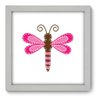 Quadro Decorativo - Libélula Pink - 013qdib - 1