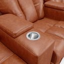 Ver imagem 4 de Poltrona do Papai Reclinável 3 Lugares Sala de Cinema Pequim Manual Pu Camel G23 - Gran Belo