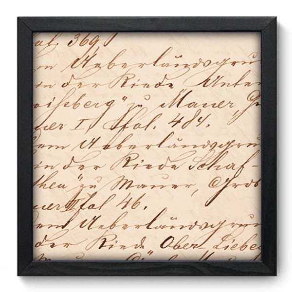 Quadro Decorativo - Carta - 052qdvp - 1