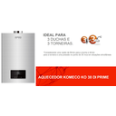 Ver imagem 3 de Aquecedor de Água a Gás Komeco Ko 38 Di Prime Inox 36 Litros com Wifi Bivolt Digital Gás Glp