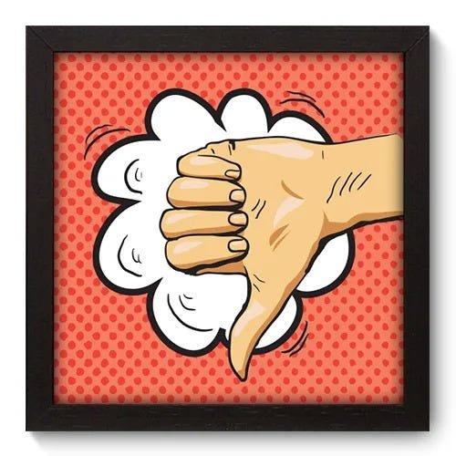 Quadro Decorativo - Pop Art - 162qdvp - 1