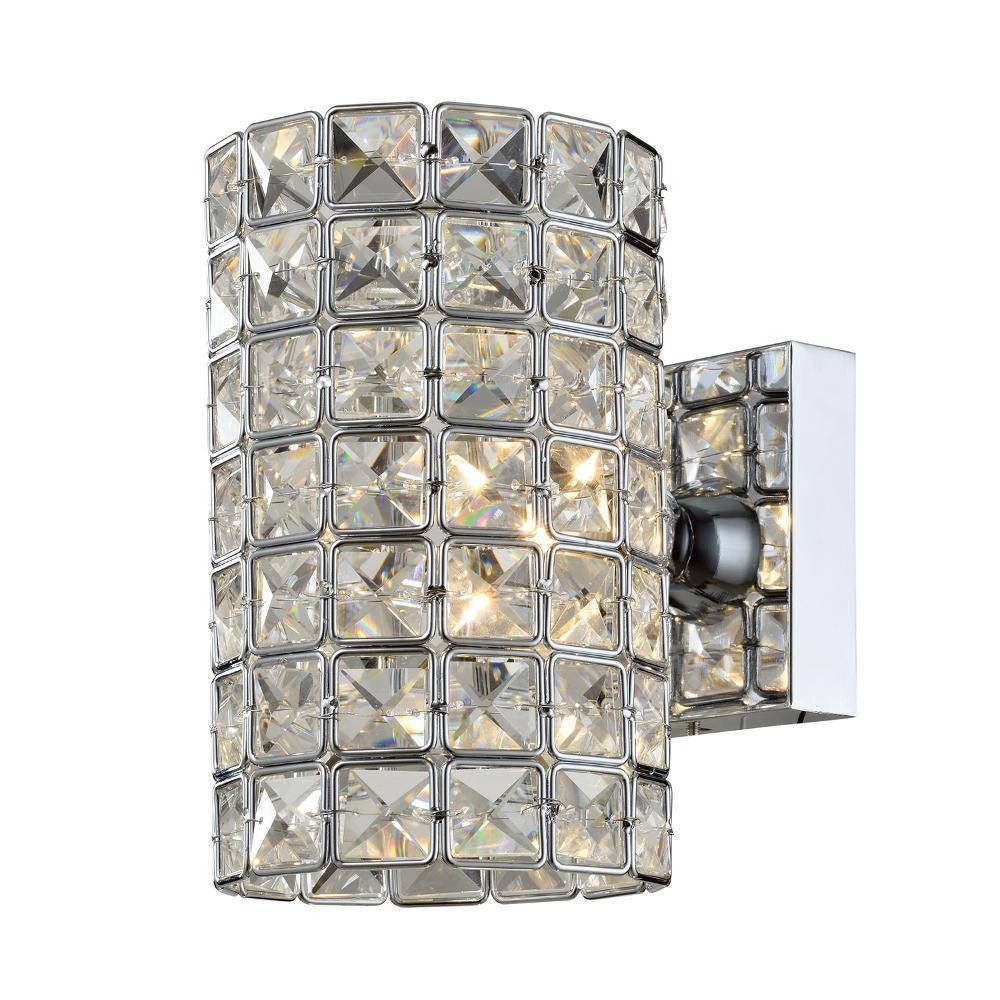 Arandela de Cristal Luxor ll Transparente 1 Lâmpada - Arquitetizze - 2