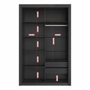 Ver imagem 4 de Closet Solteiro 2 Gavetas Amoudi Móveis