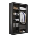 Ver imagem 3 de Closet Solteiro 2 Gavetas Amoudi Móveis